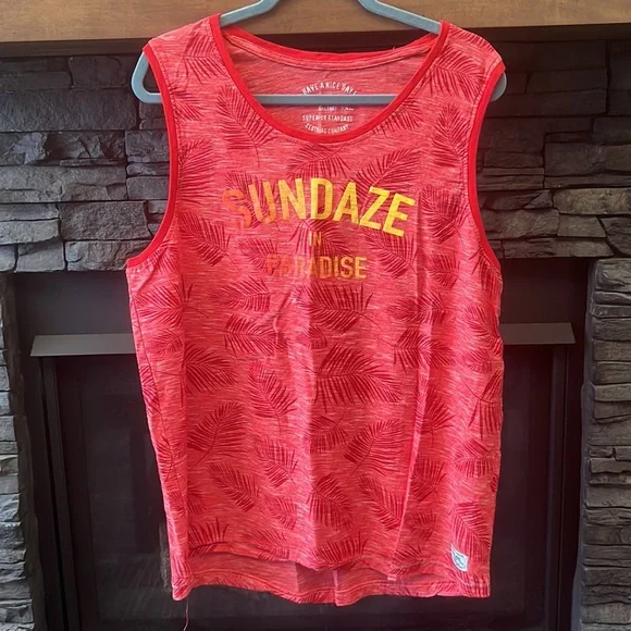 Red tank top - Picture 3 of 6